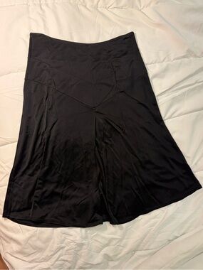 Missoni Black A-Line Skirt with Chevron Paneling